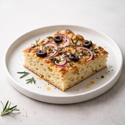 Image of Focaccia D Oliva Rosmarino E Cipolla