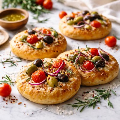 Image of Focaccia Rounds