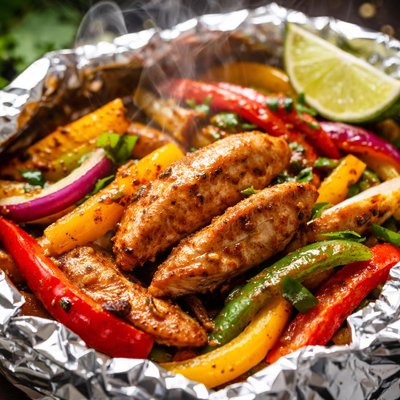 Image of Foil Pack Chicken Fajita Dinner