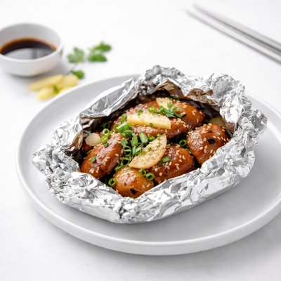 Image of Foil Wrapped Ginger Chicken