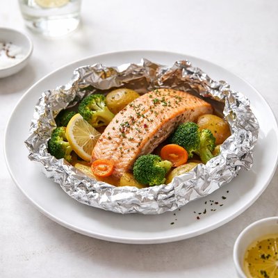 Image of Foil Wrapped One Dish Dinner