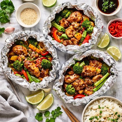 Image of Foil Wrapped Oriental Chicken