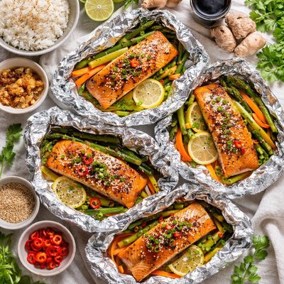 Image of Foiled Miso Salmon