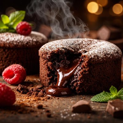 Image of Fondants Au Chocolat