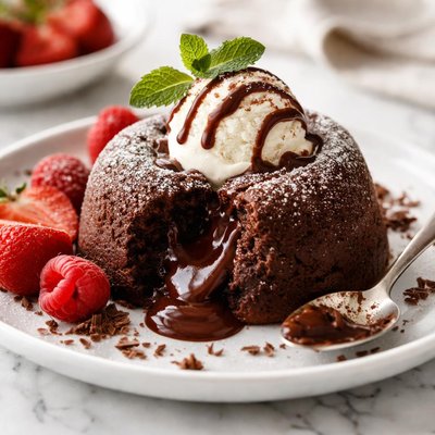 Image of Food Network Molten Chocolate Cake