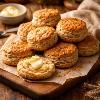 Image of Food Processor Whole Wheat Buttermilk Biscuits