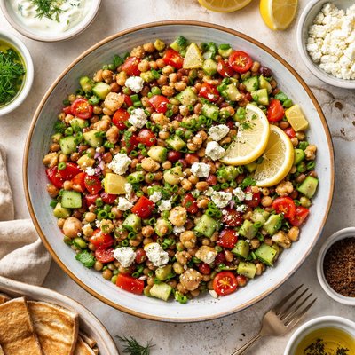 Image of Fool or Fl Medammes Fava Bean Salad