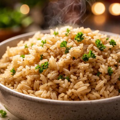 Image of Foolproof Baked Brown Rice