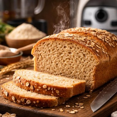 Image of Foolproof Whole Wheat Bread with Your Vitamix Blender