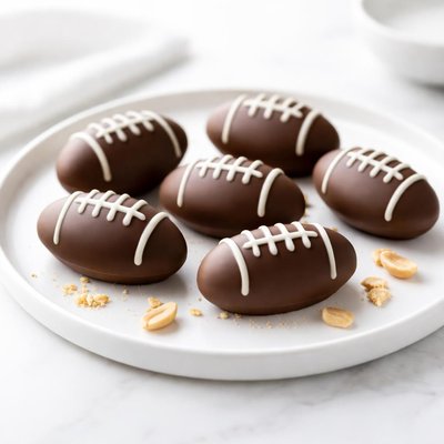 Image of Football Peanut Butter Balls