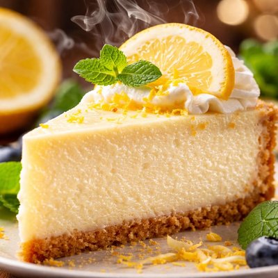 Image of For Diabetics Lemon Cheesecake