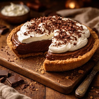 Image of Forget Your Diet Luscious Chocolate Cream Pie