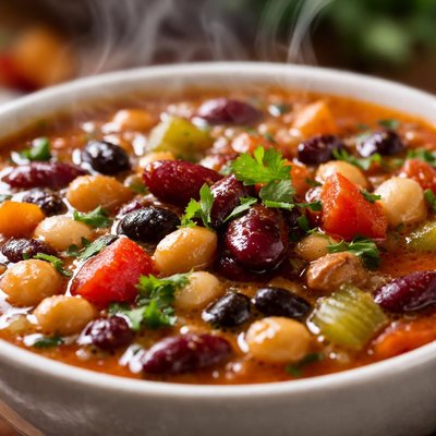 Image of Four Bean Soup