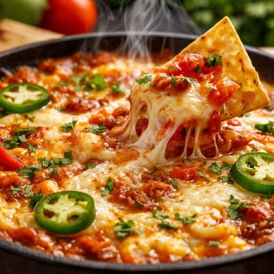 Image of Four Cheese Baked Salsa