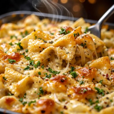 Image of Four Cheese Bow Tie Bake
