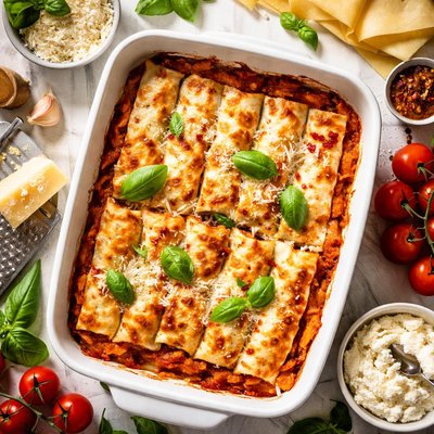 Image of Four Cheese Cannelloni