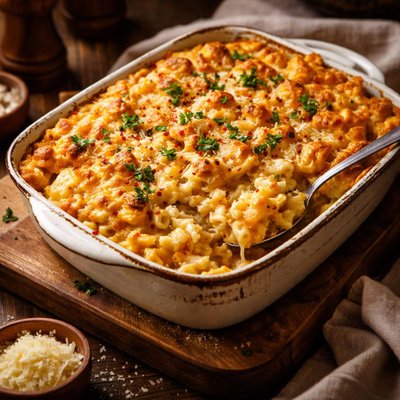 Image of Four Cheese Macaroni Supreme Bake