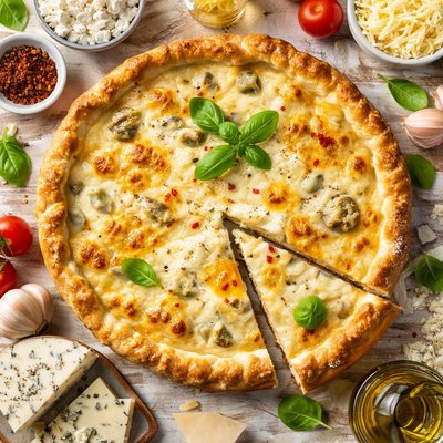 Image of Four Cheese Pie