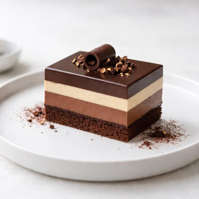 Image of Four Layer Chocolate Dessert