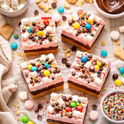 Image of Four Layer Marshmallow Bars