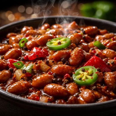 Image of Four Pepper Bbq Beans