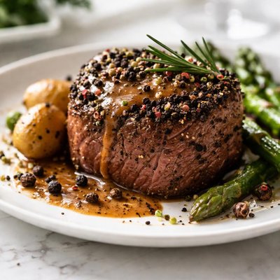 Image of Four Peppercorn Filet Mignon
