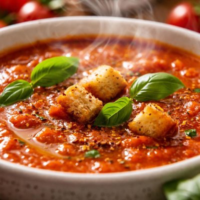 Image of Four Step Tomato Soup