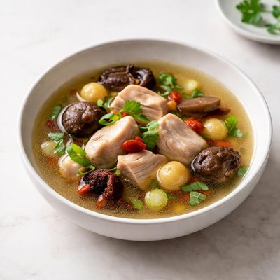 Image of Four Treasure Chicken Soup