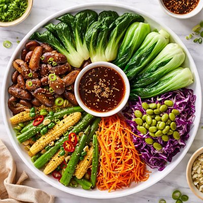 Image of Four Treasure Vegetable Platter