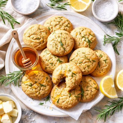 Image of Fragrant Rosemary and Honey Cookies