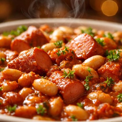 Image of Franks and Beans Casserole