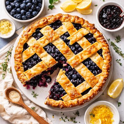 Image of Fraughan Pie Irish Blueberry Pie