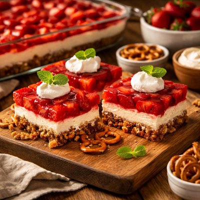 Image of Freds Pretzel Salad