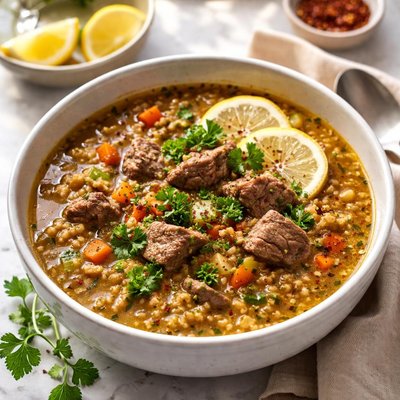 Image of Freekah Lamb Soup