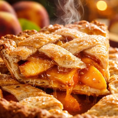 Image of Freeze and Bake Peach Pie