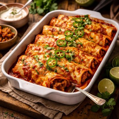 Image of Freezer Enchiladas