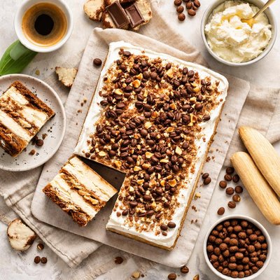 Image of Freezer Espresso Mascarpone Cake