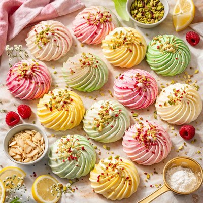 Image of French Almond Merangues