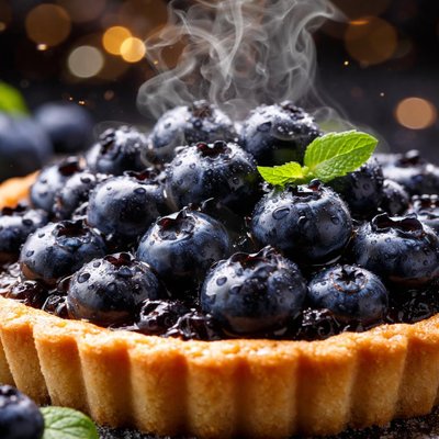 Image of French Blueberry Tart