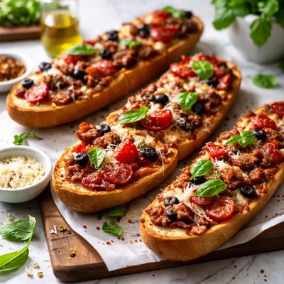 Image of French Bread Pizza Rustica