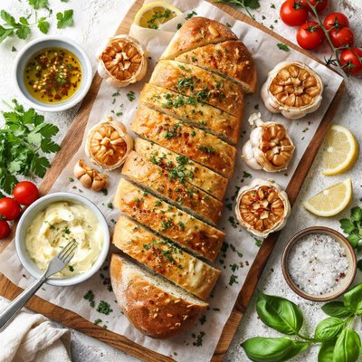 Image of French Bread with Roasted Garlic