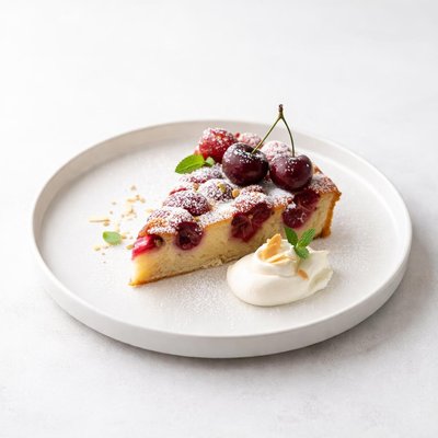 Image of French Cherry Clafouti