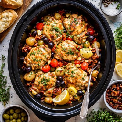 Image of French Country Slow Cooker Chicken