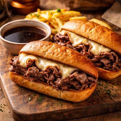 Image of French Dip Crock Pot Recipe
