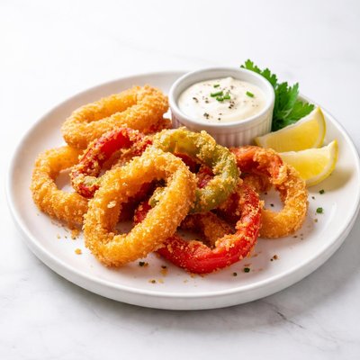 Image of French Fried Bell Pepper Rings