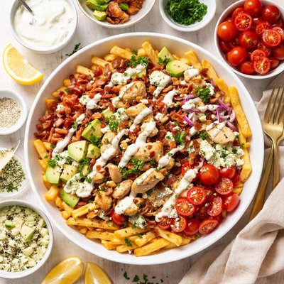 Image of French Fry Deluxe Salad