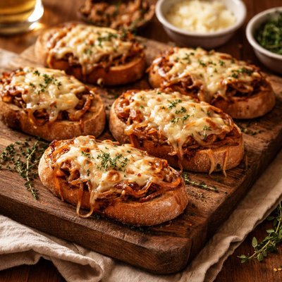 Image of French Onion Crostini