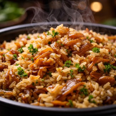 Image of French Onion Rice Rice Cooker