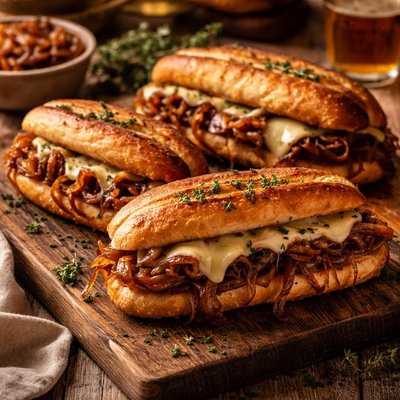 Image of French Onion Sandwiches