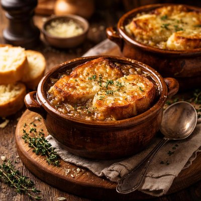 Image of French Onion Soup in Under an Hour